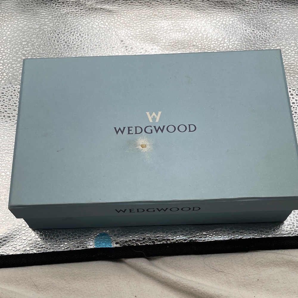 Wedgwood Pale Blue Document Holder Clutch Understated Beauty Wedgewood Document - Picture 11 of 11